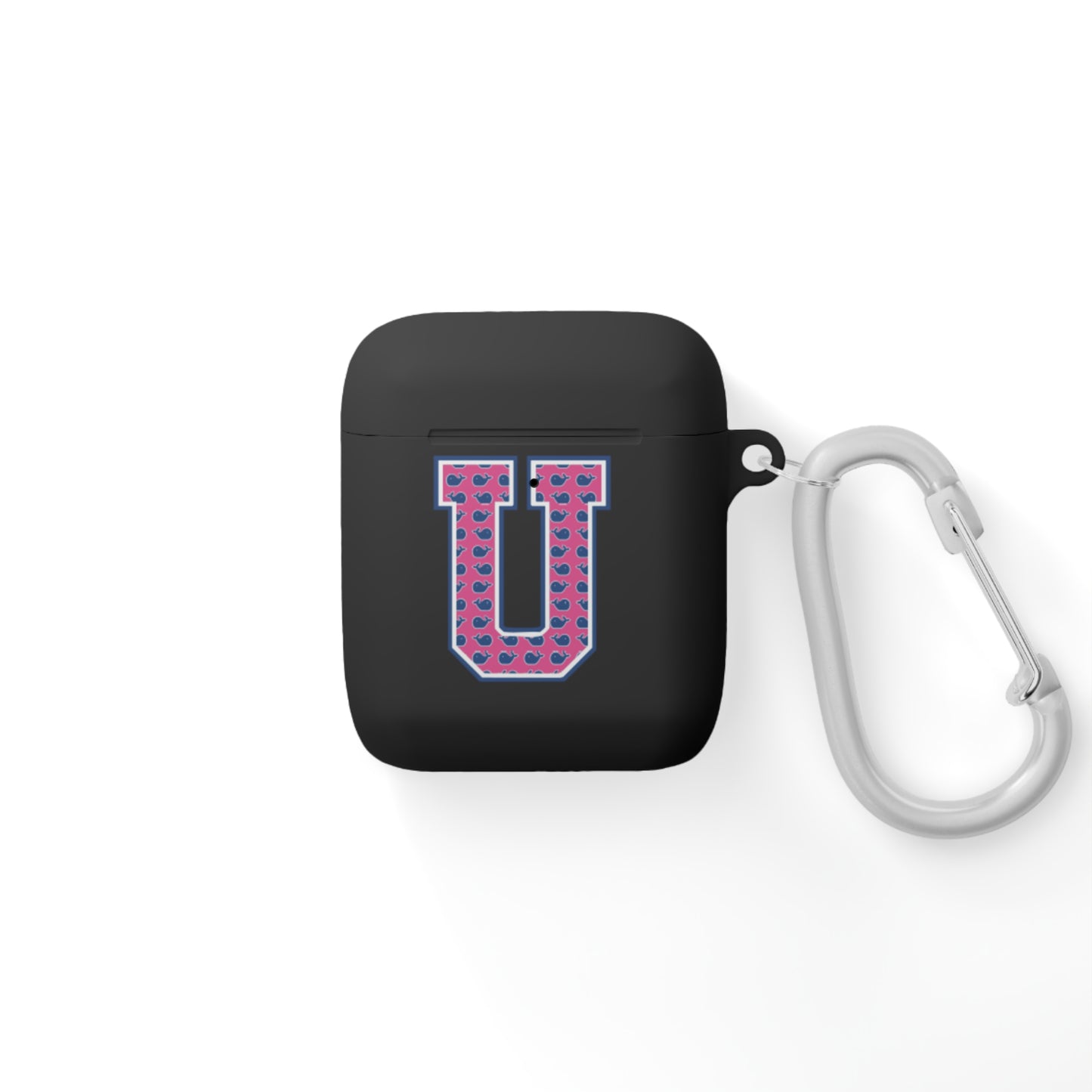 Preppy Letter U AirPods Case Cover
