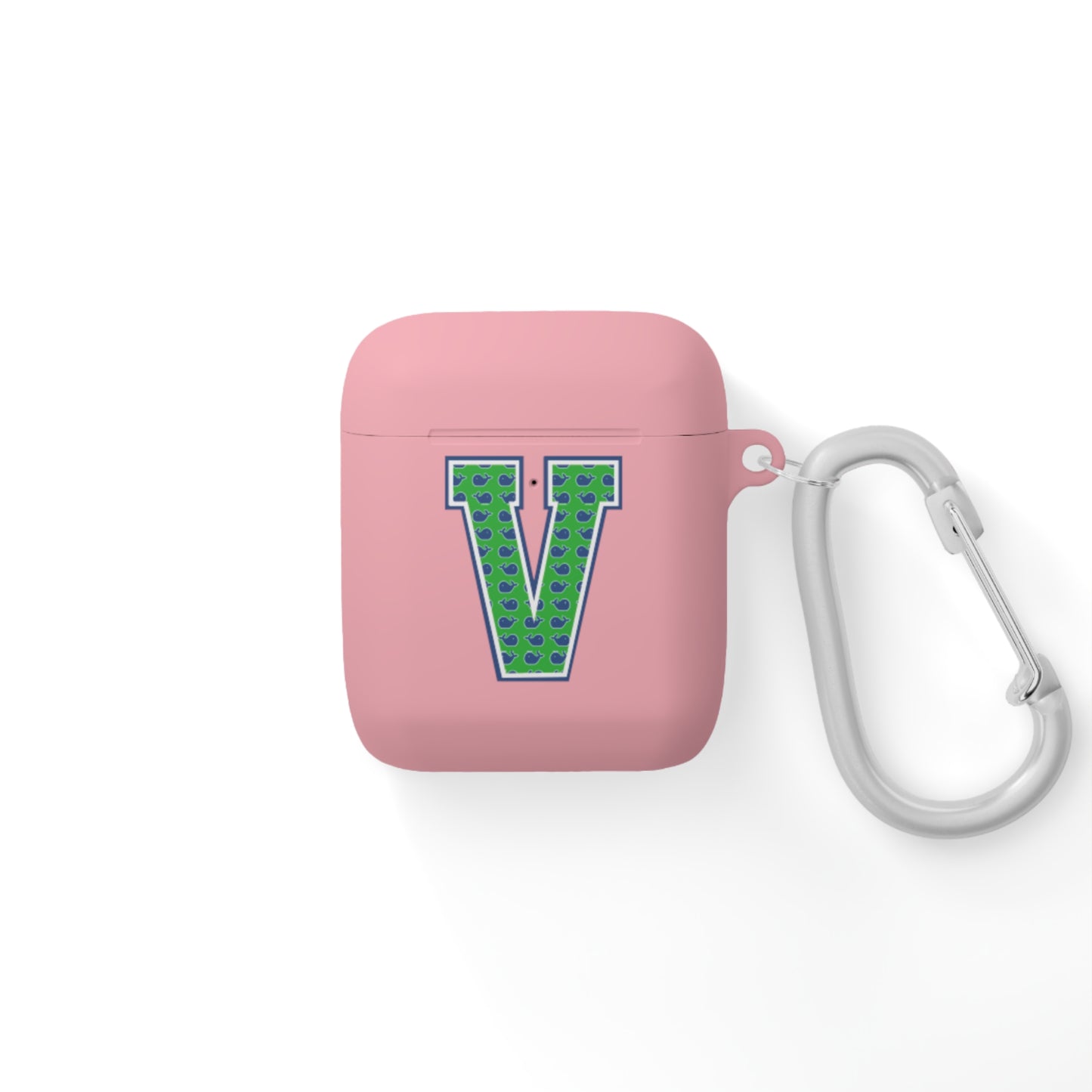 Preppy Letter V AirPods Case Cover