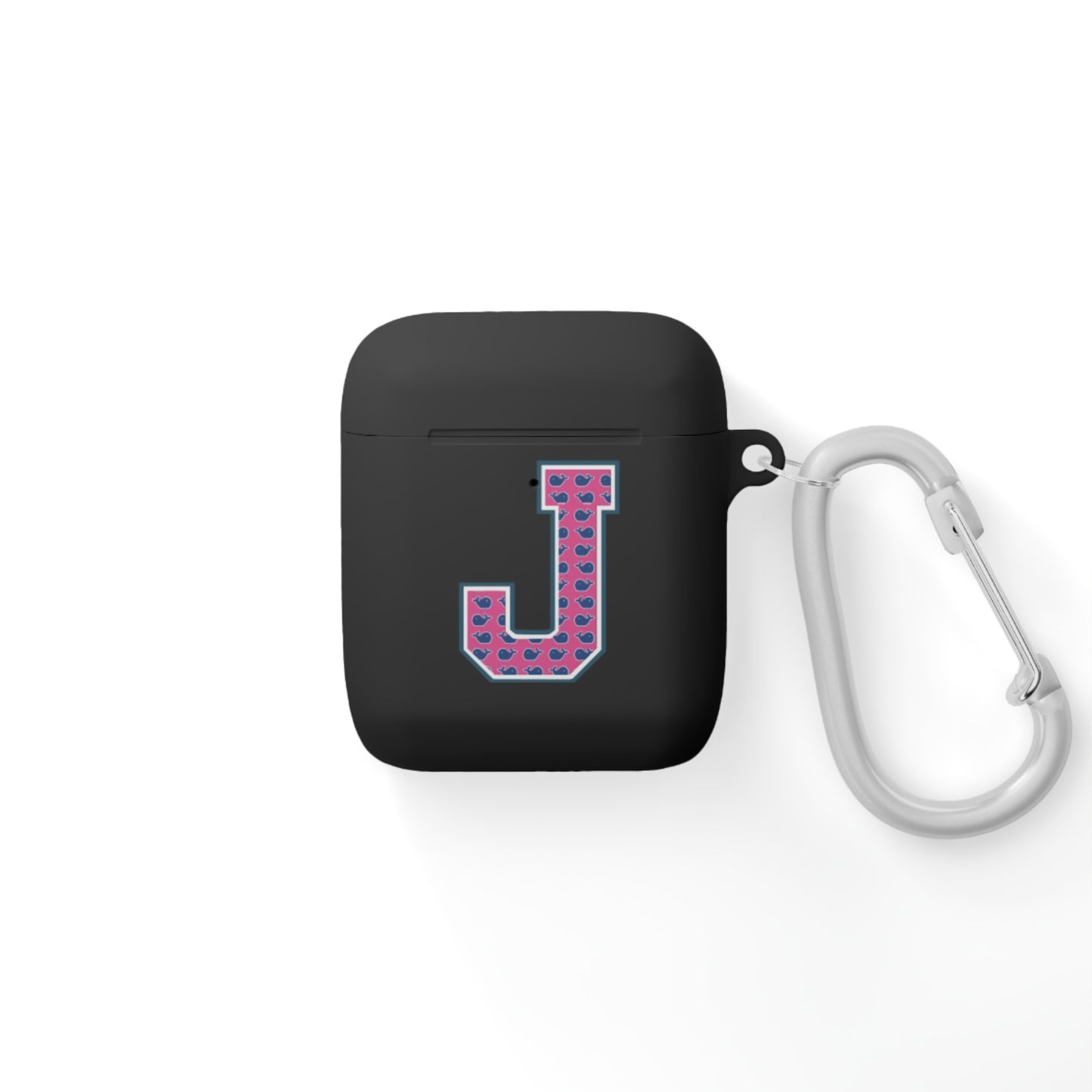 Preppy Letter J AirPods Case Cover