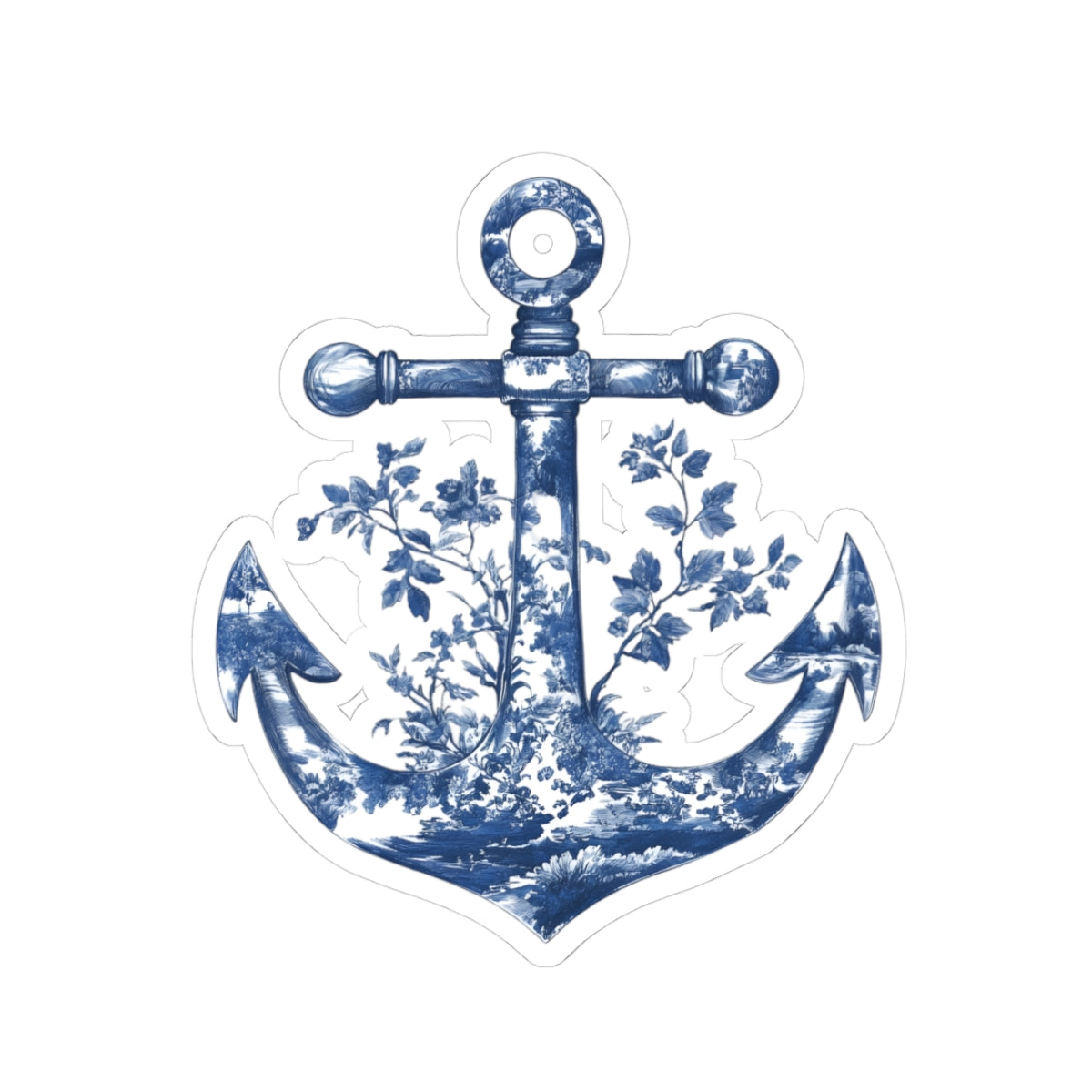 Nautical Anchor Kiss-Cut Stickers