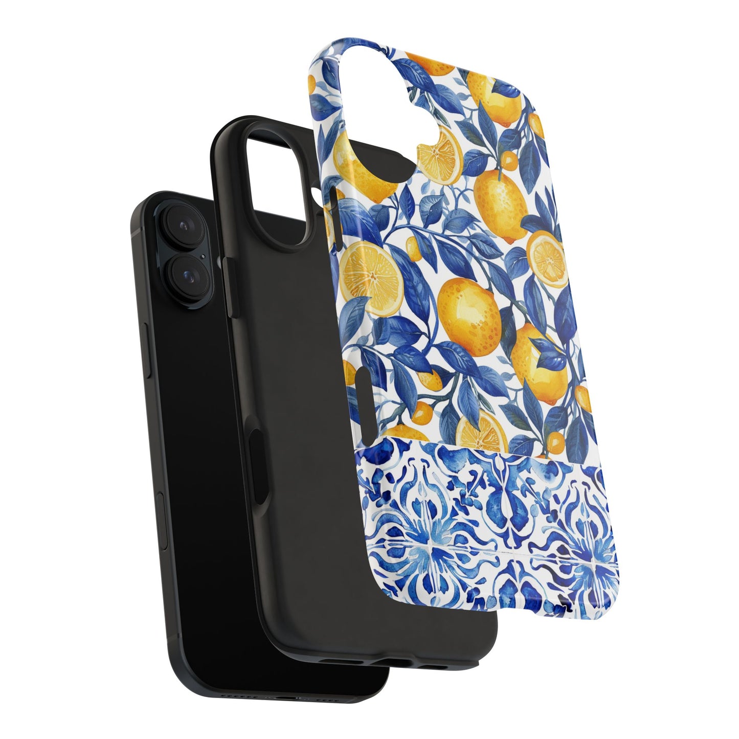 Lemons & Tiles Tough Phone Case