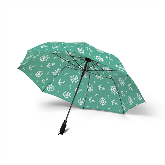 Anchors Semi-Automatic Foldable Umbrella
