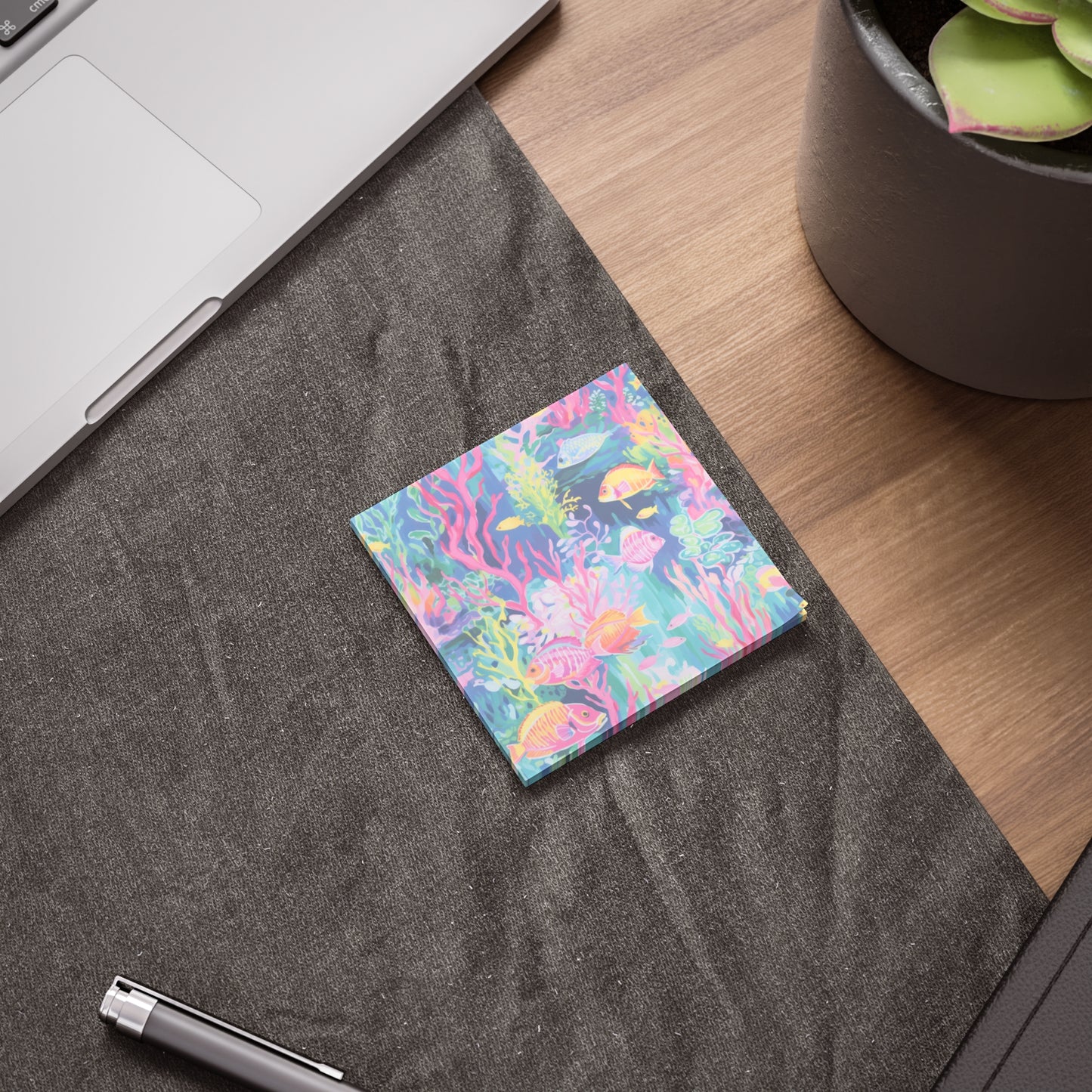 Watercolor Fish Post-it® Note Pads