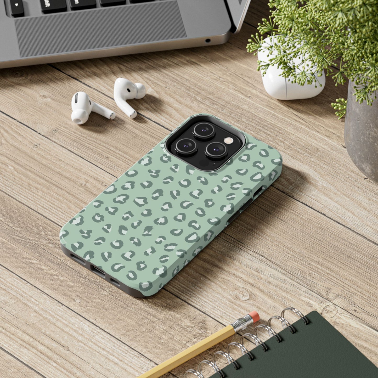 Pastel Leopard Tough Phone Case