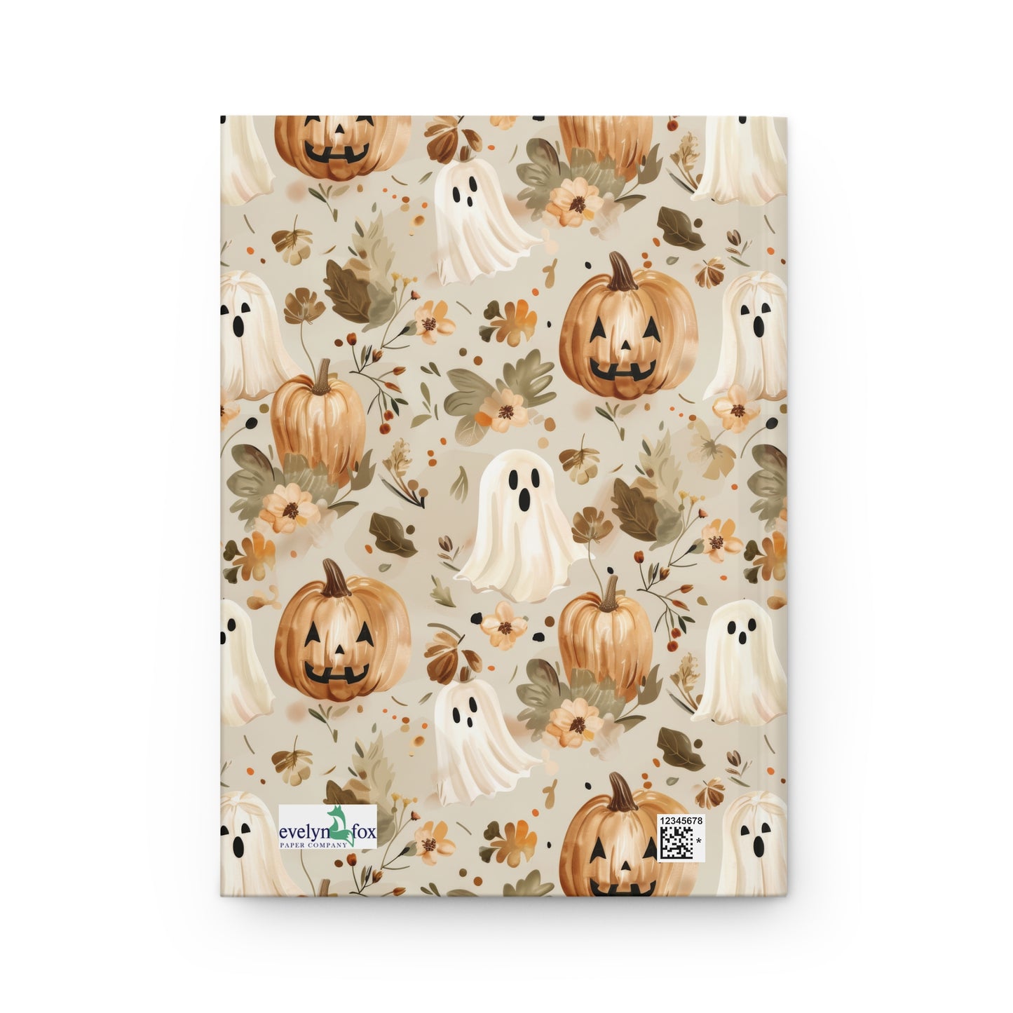 Boho Halloween Hardcover Journal
