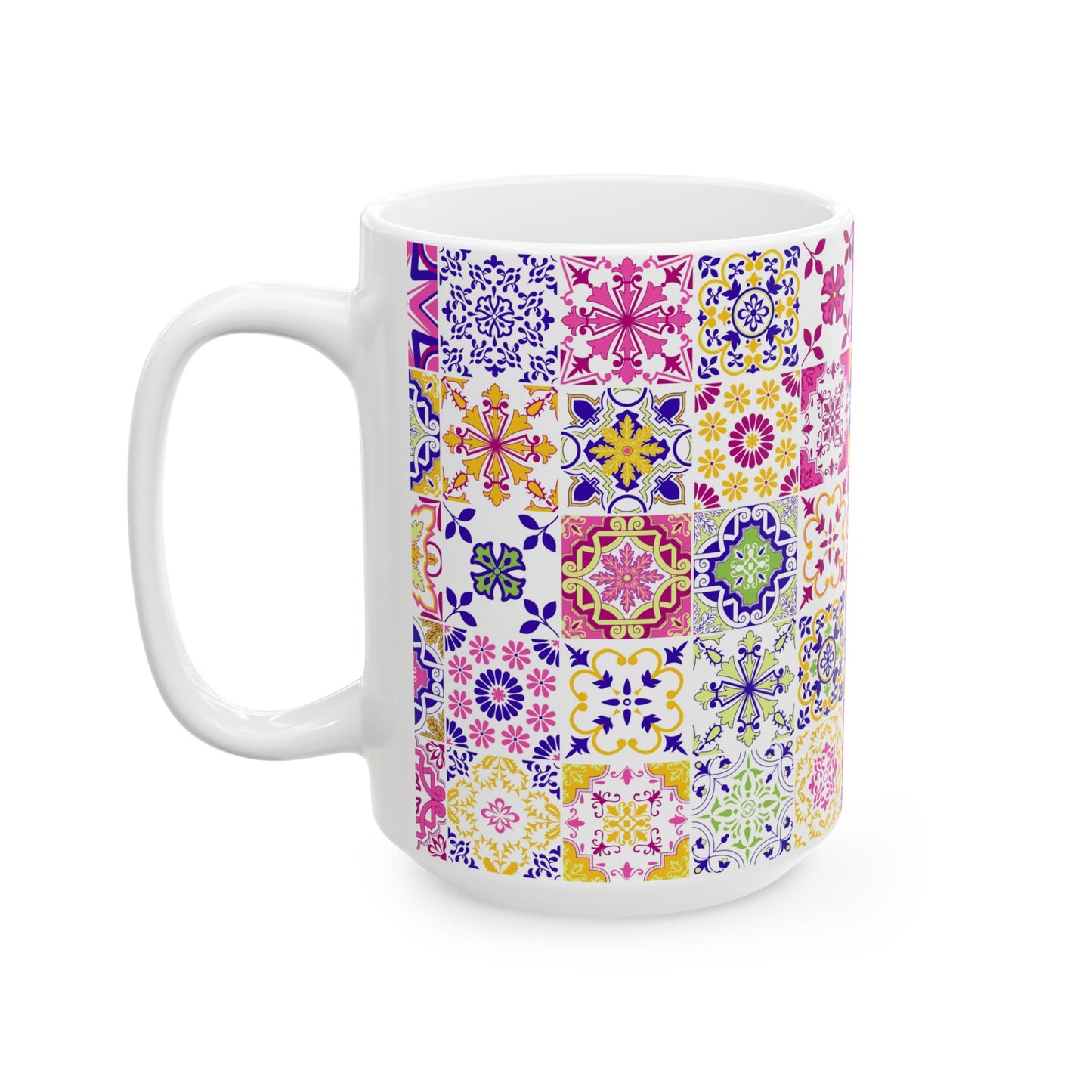 Tiled Ceramic Mug