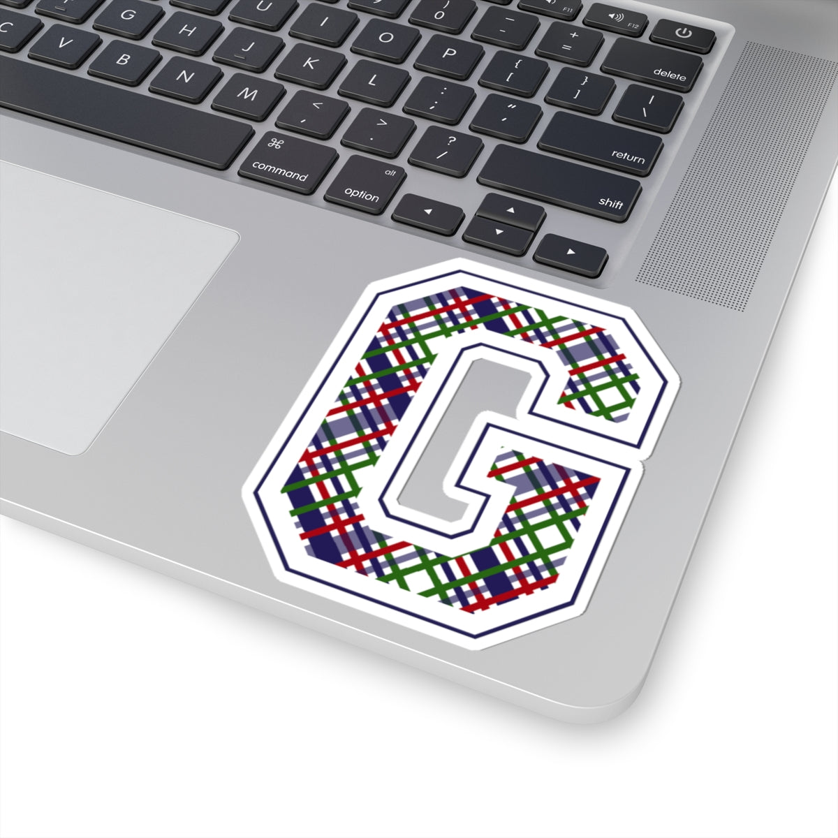 Equestrian Letter G Kiss Cut Sticker