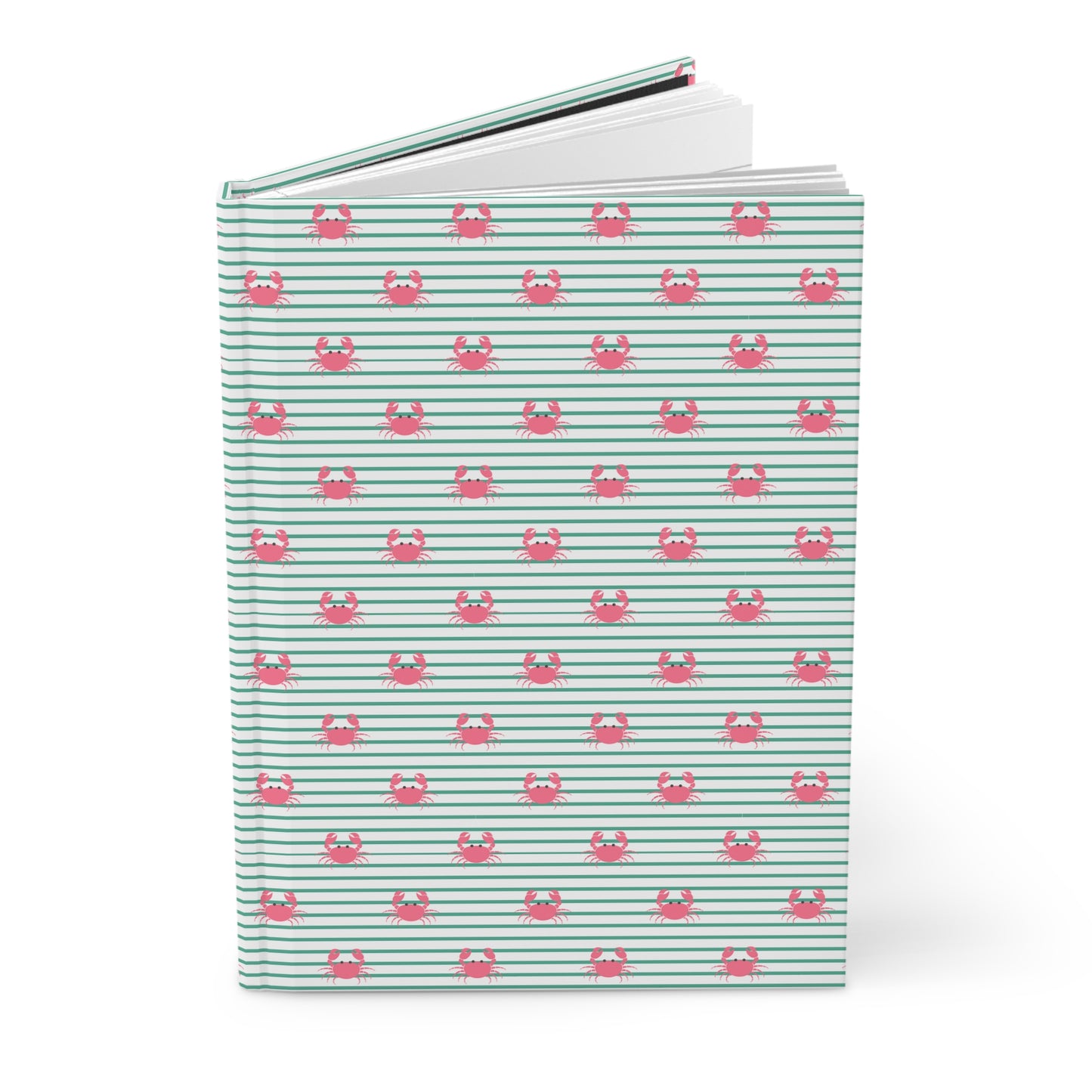 Cute Crabs Hardcover Journal