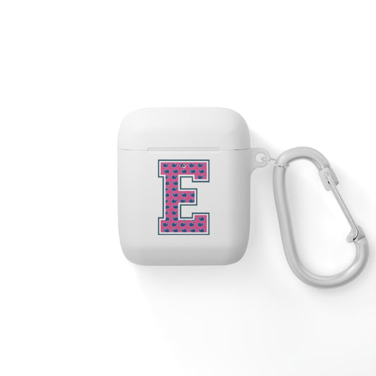 Preppy Letter E AirPods Case Cover