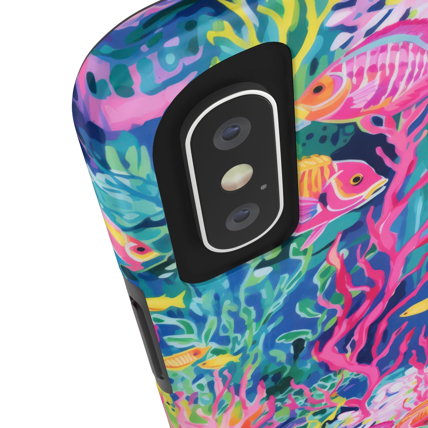 Watercolor Fish Tough Phone Case