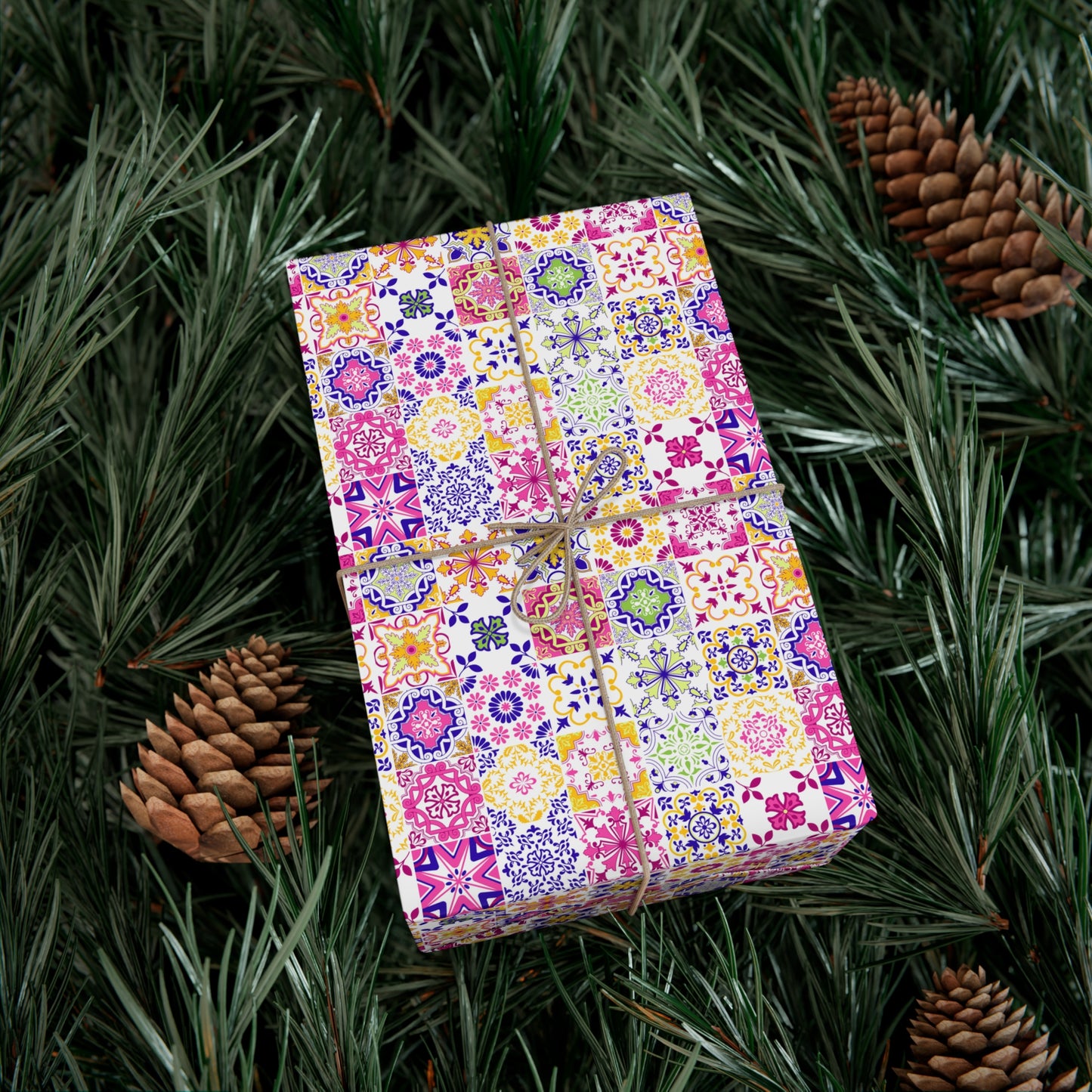 Tiled Gift Wrap