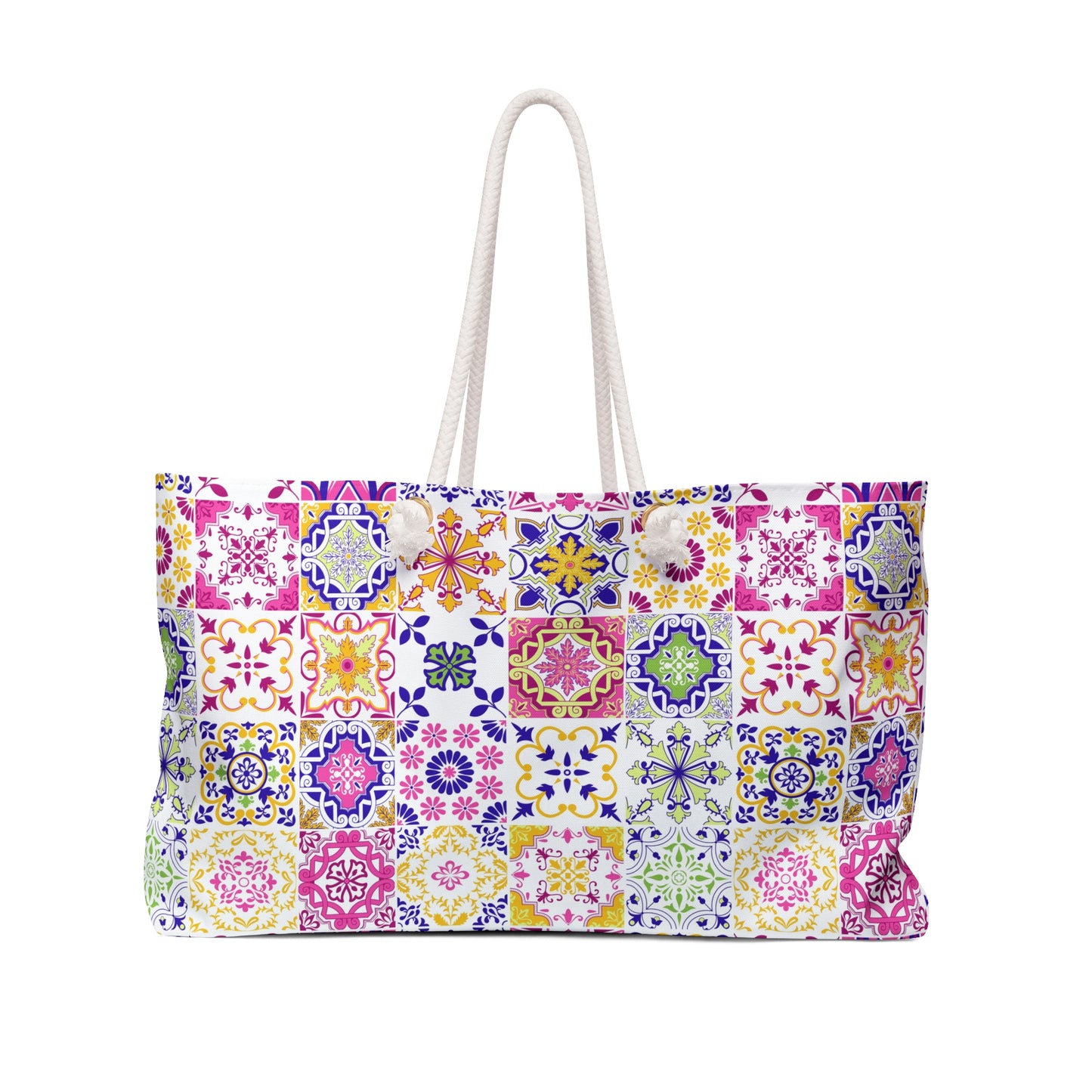 Tiled Weekender Bag