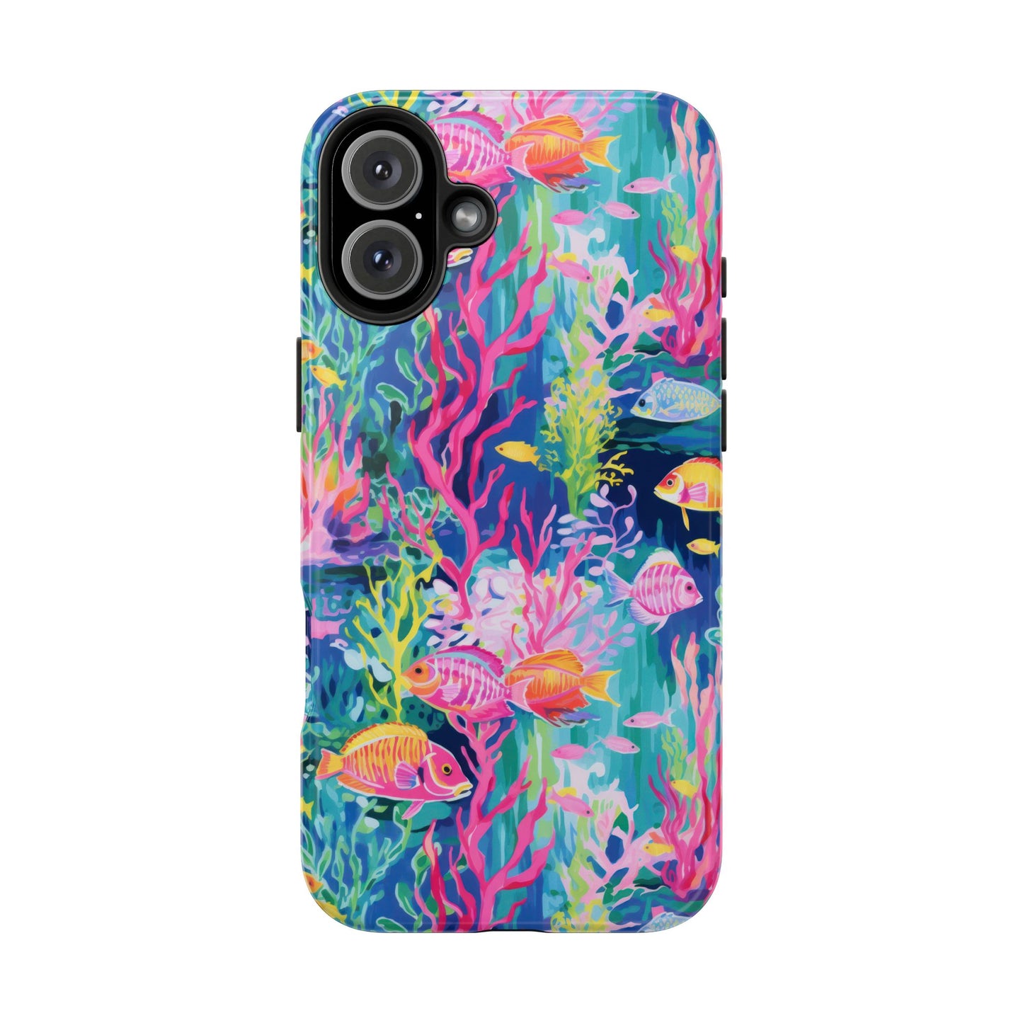 Watercolor Fish Tough Phone Case