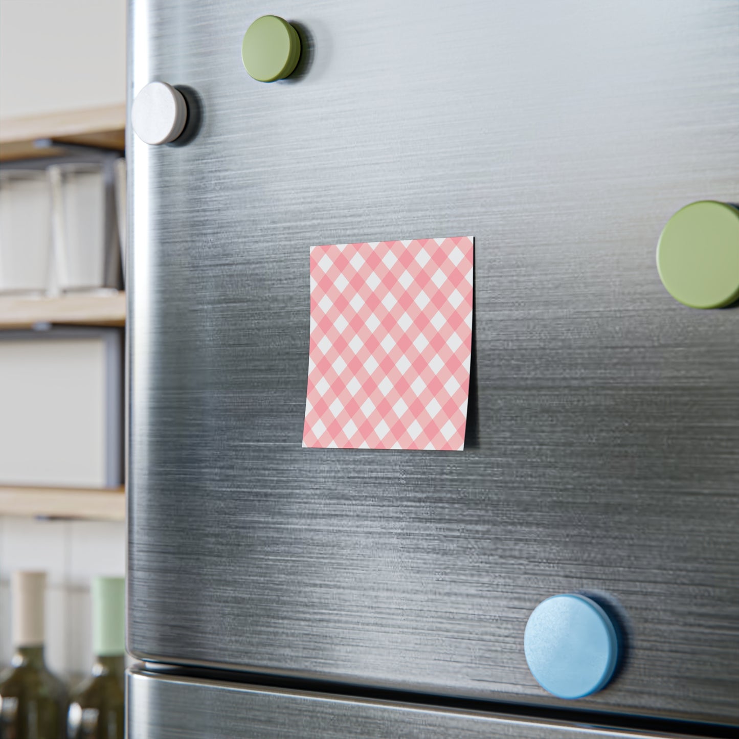 Preppy Peach Gingham Key Post-it® Note Pads