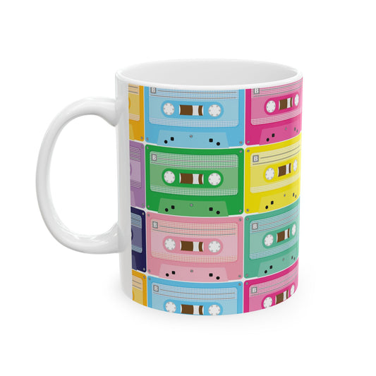 Cassette Tapes Ceramic Mug