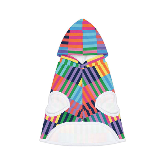 Color Blocks Pet Hoodie