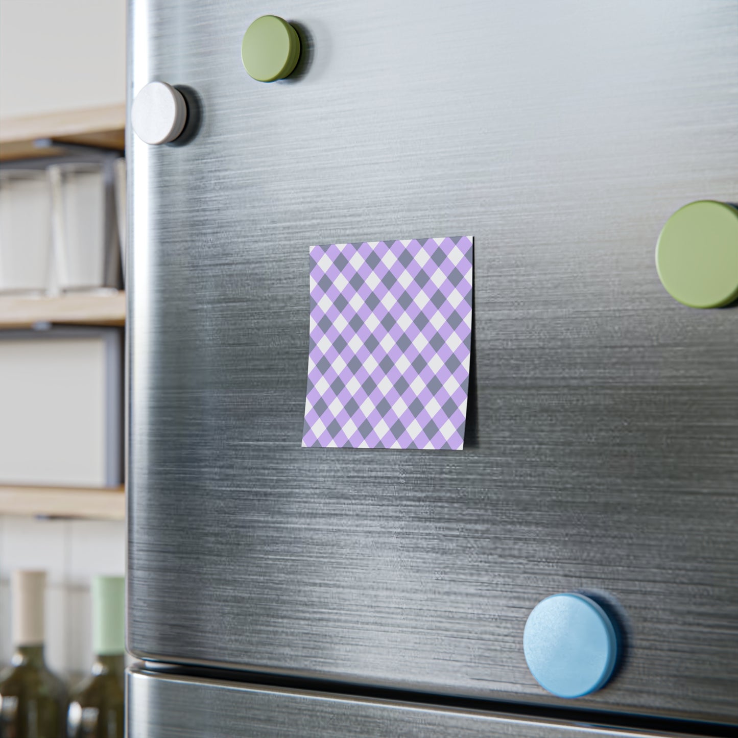 Preppy Purple Gingham Post-it® Note Pads