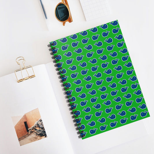 Whale Spiral Notebook