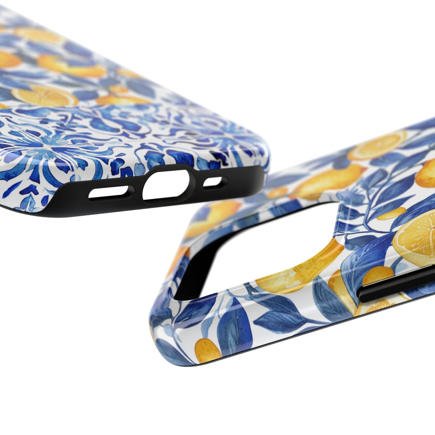 Lemons & Tiles Tough Phone Case