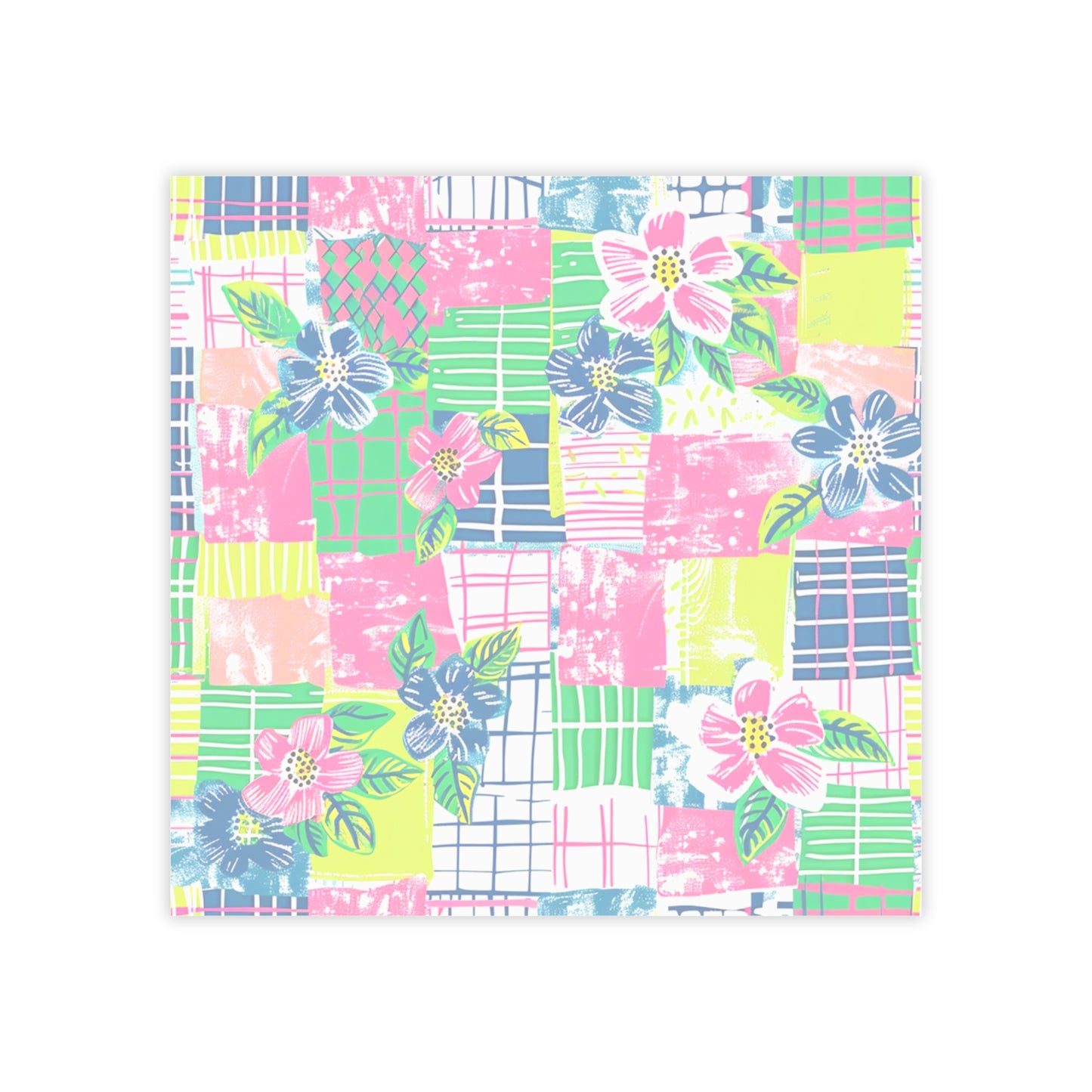 Tropical Madras Post-it® Note Pads
