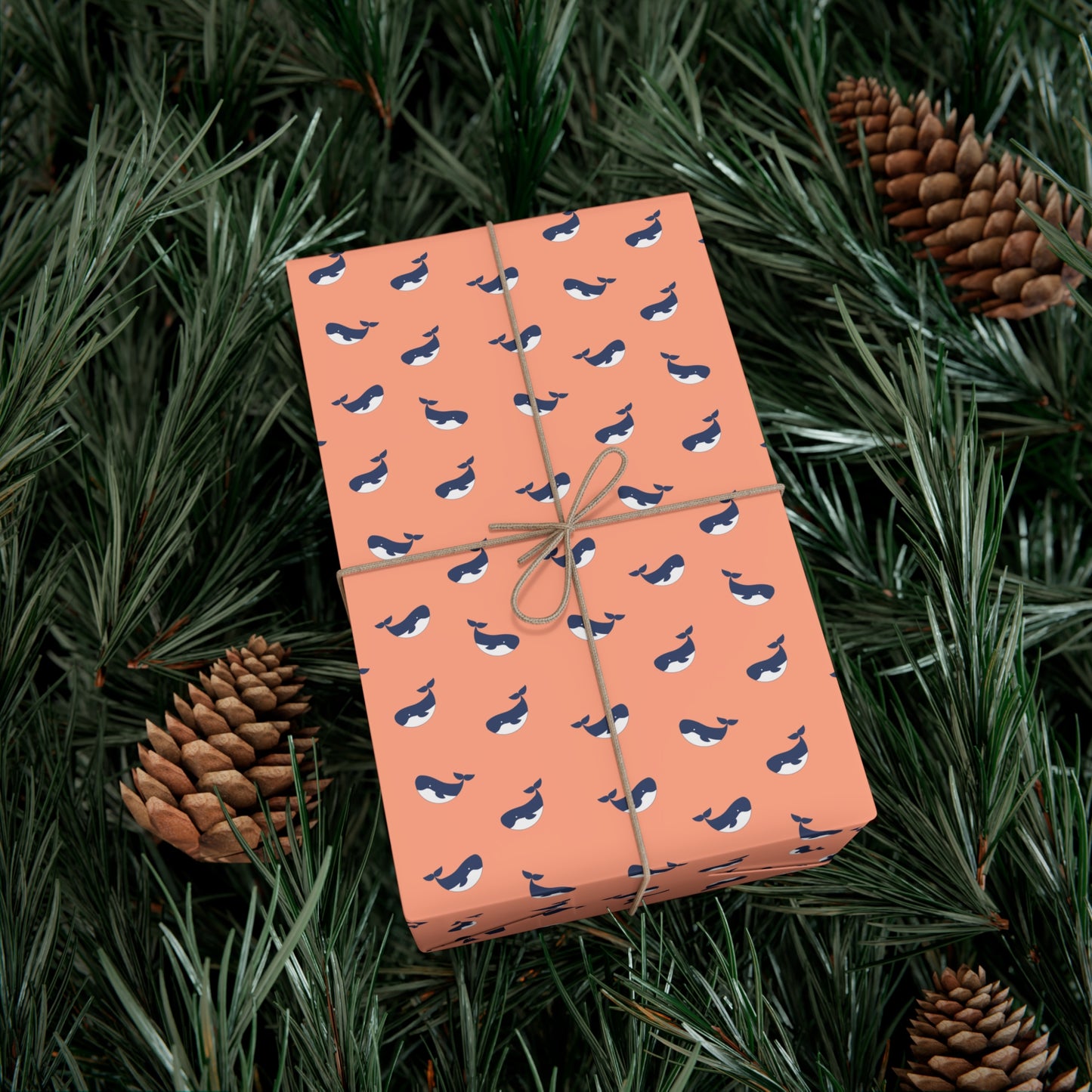 Whimsical Whale Gift Wrap Papers