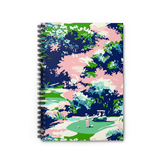 Golf Spiral Notebook