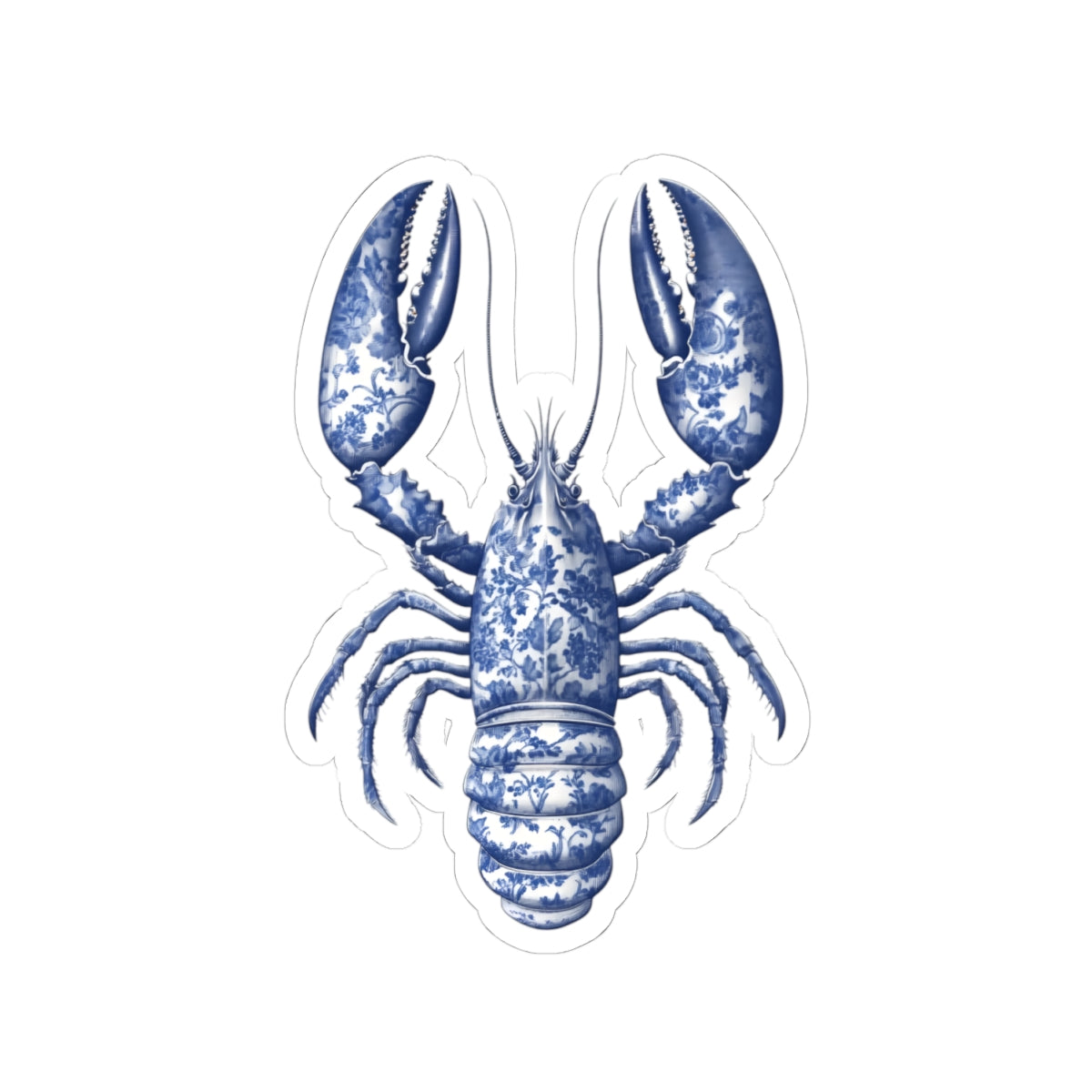 Elegant Lobster Kiss-Cut Stickers