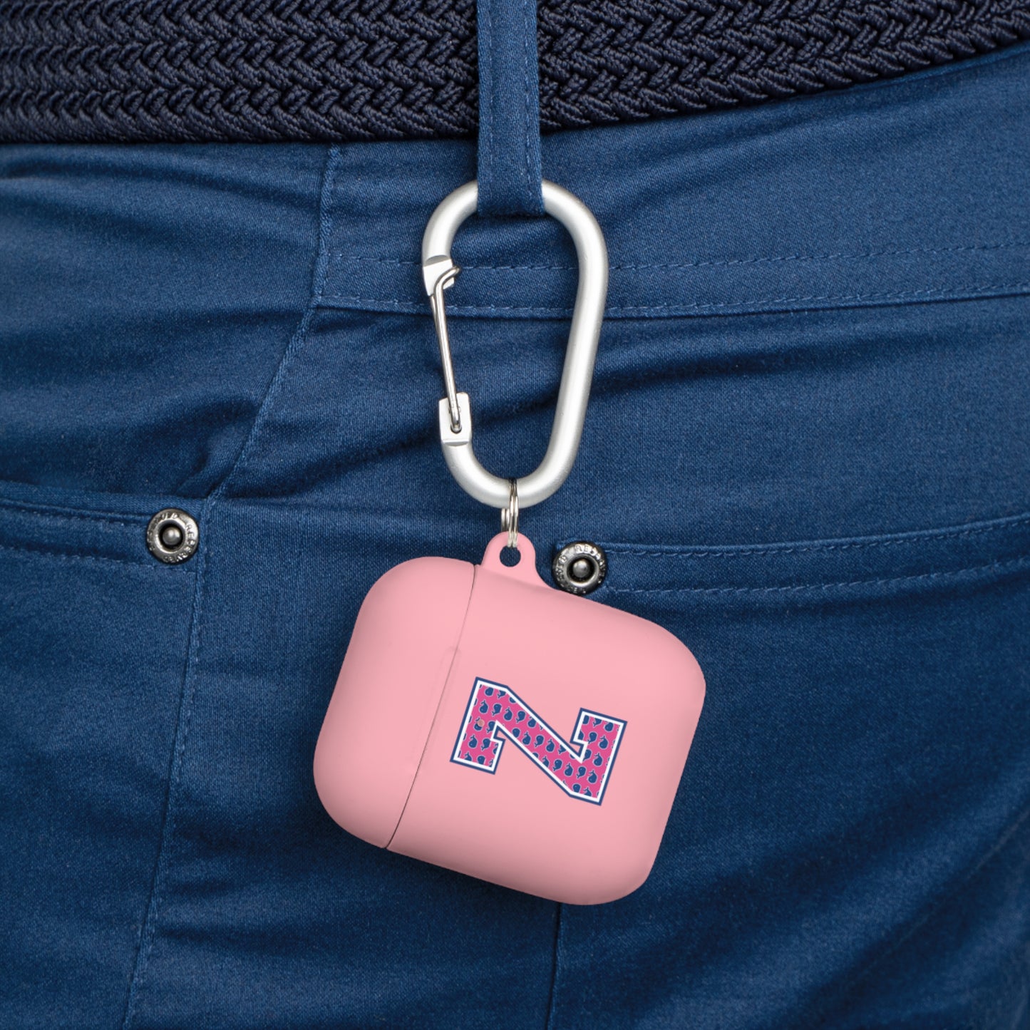 Preppy Letter Z AirPods Case Cover