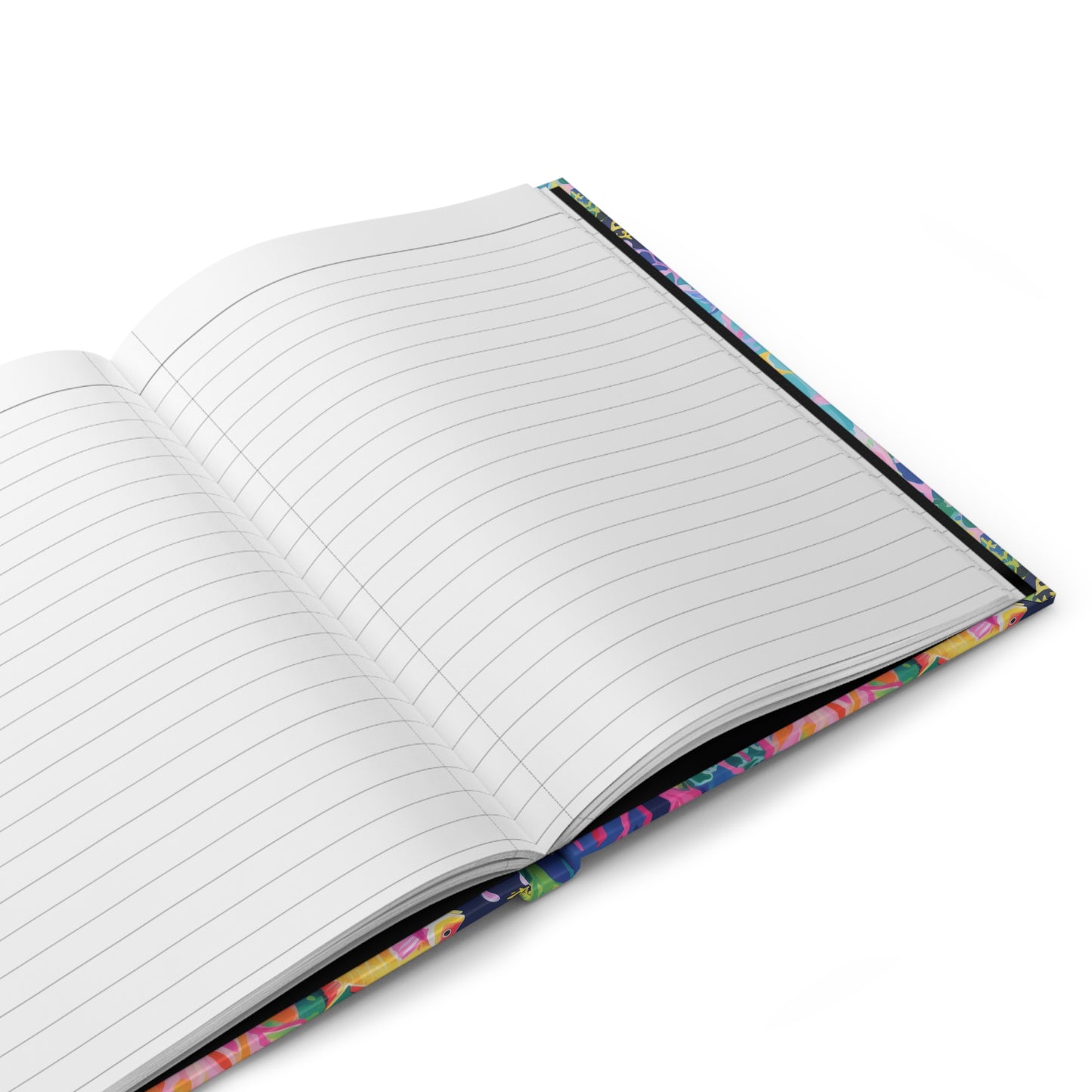 Watercolor Fish Hardcover Journal
