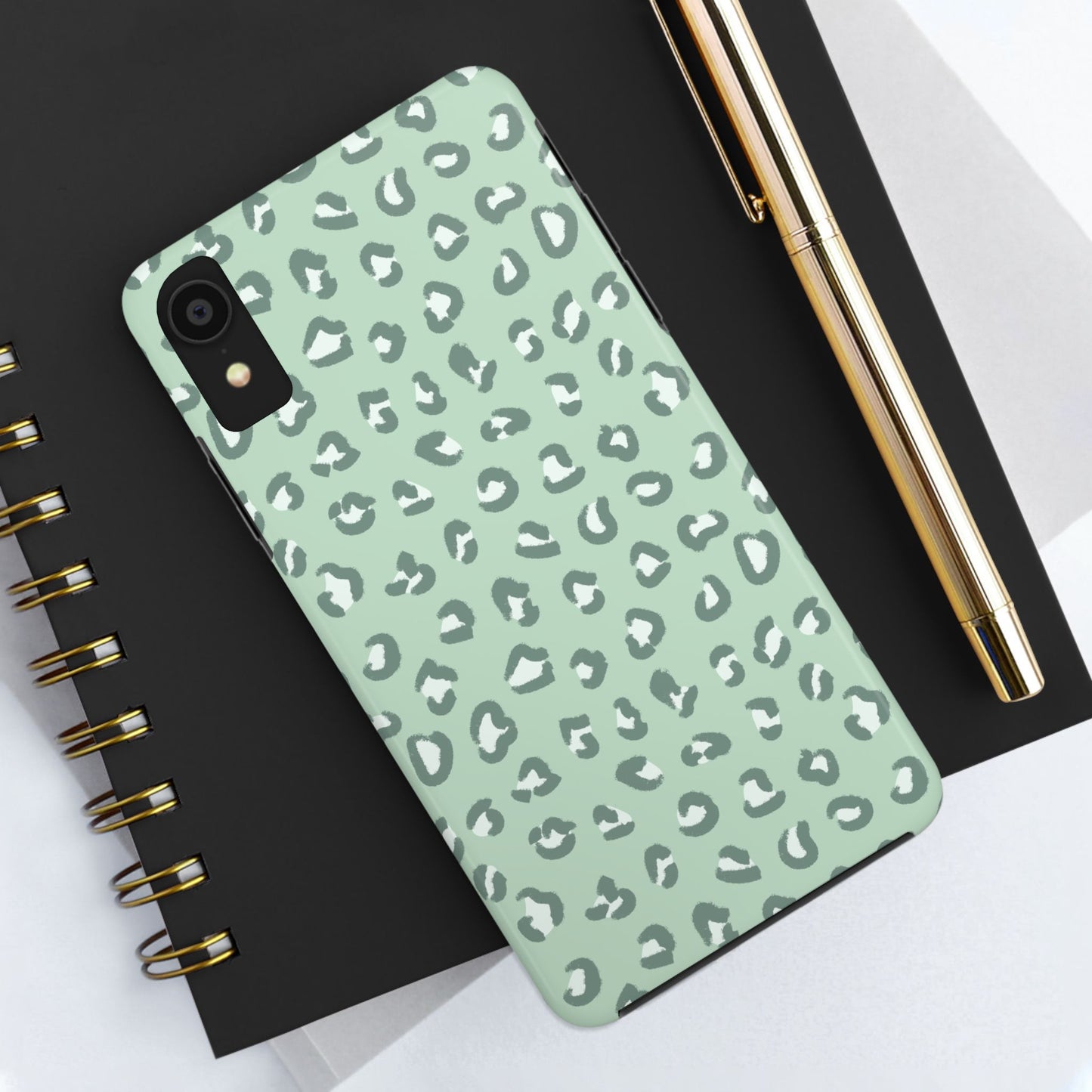 Pastel Leopard Tough Phone Case