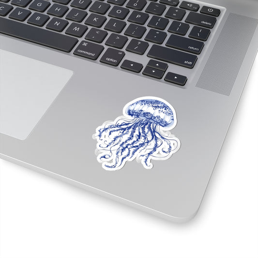 Elegant Jellyfish Kiss-Cut Stickers