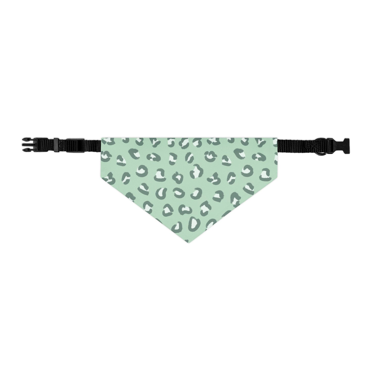 Pastel Leopard Pet Bandana Collar
