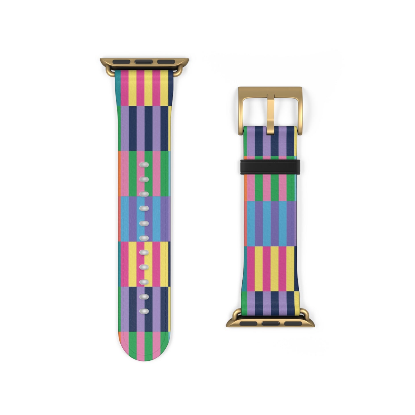 Color Blocks Watch Band
