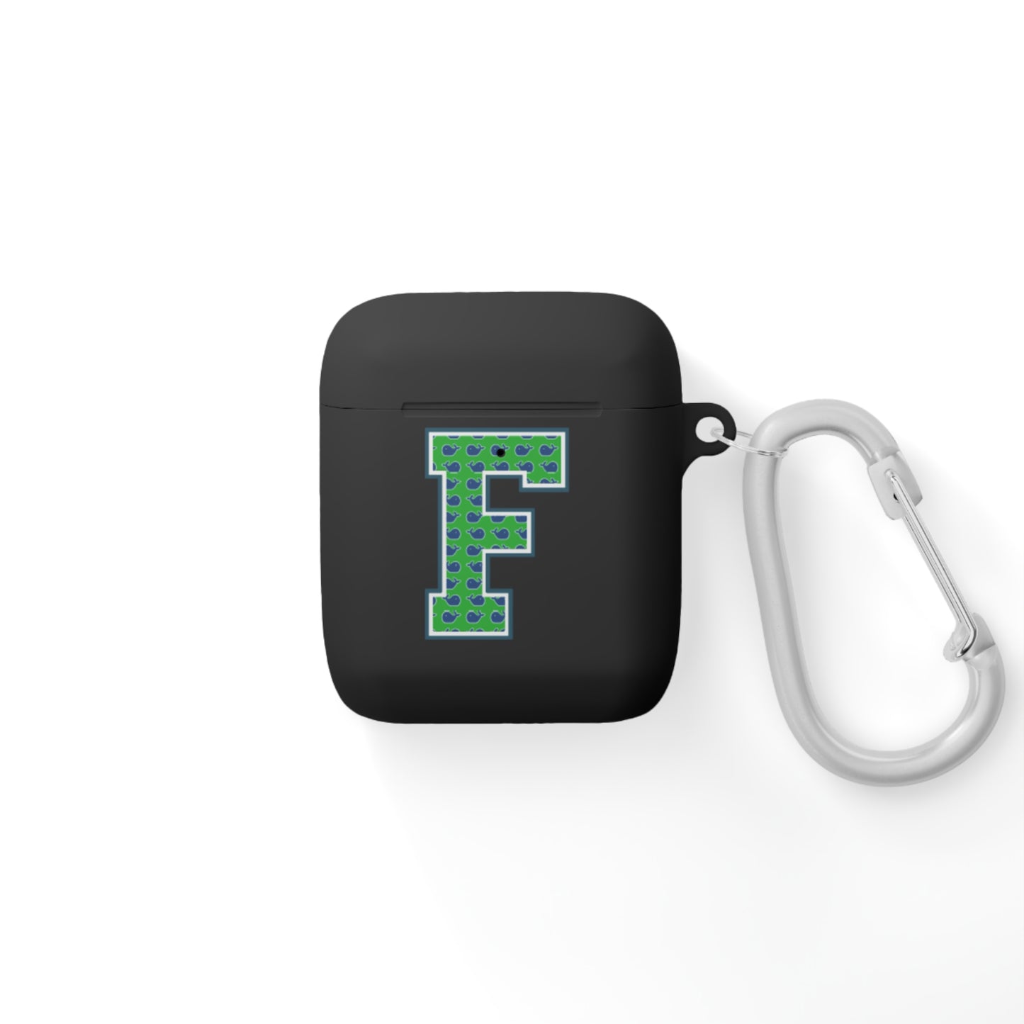 Preppy Letter F AirPods Case Cover