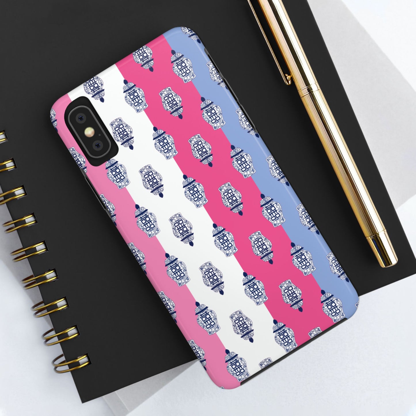 Ginger Jar Stripe Tough Phone Case