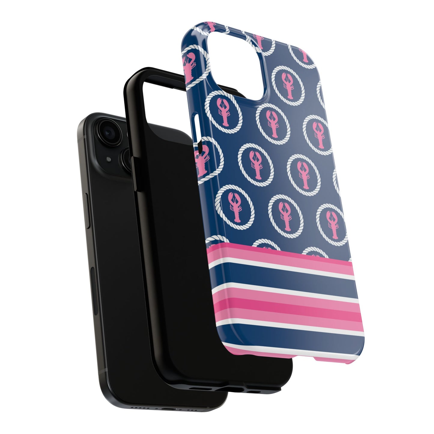 Preppy Lobsters Tough Phone Case
