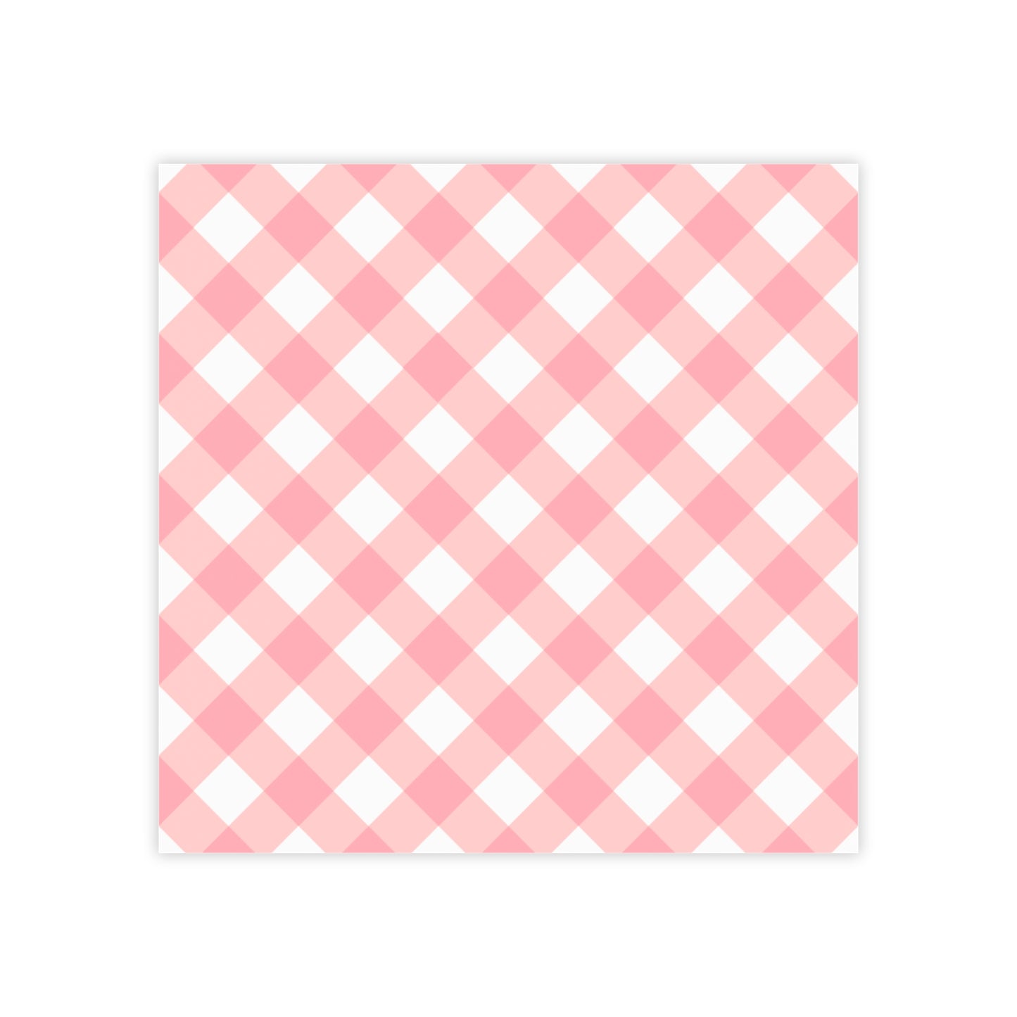 Preppy Peach Gingham Key Post-it® Note Pads