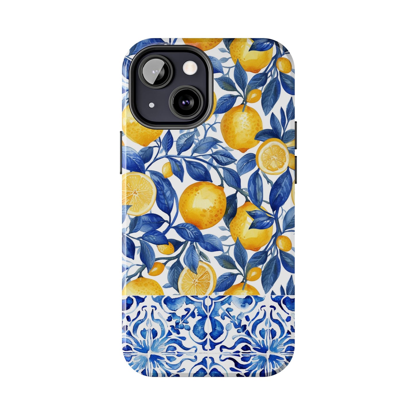 Lemons & Tiles Tough Phone Case