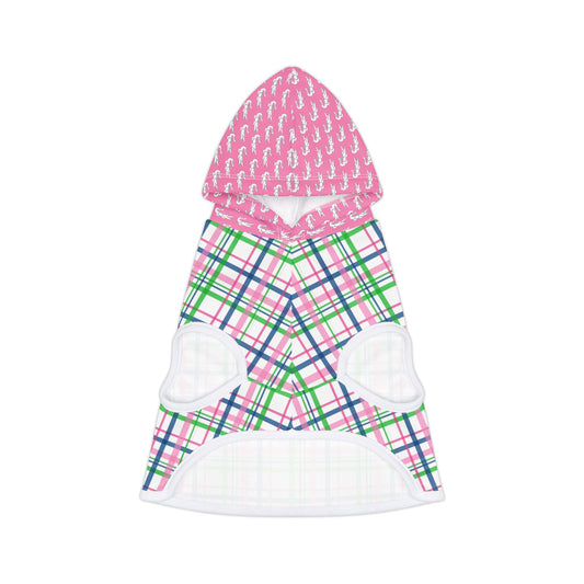Gator Plaid Pet Hoodie