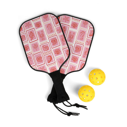 Marine Life Pickleball Paddle Set