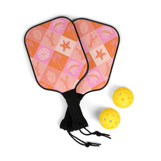 Bright Beach Pickleball Paddle Set