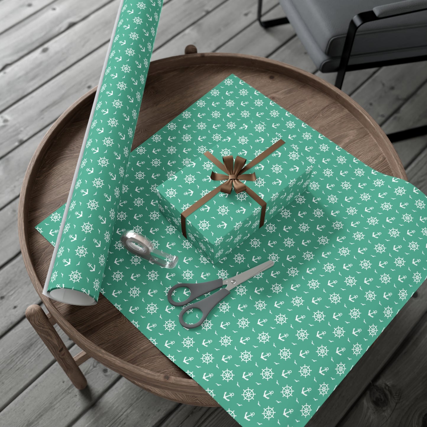 Anchors Gift Wrap
