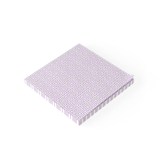 Purple Greek Key Post-it® Note Pads