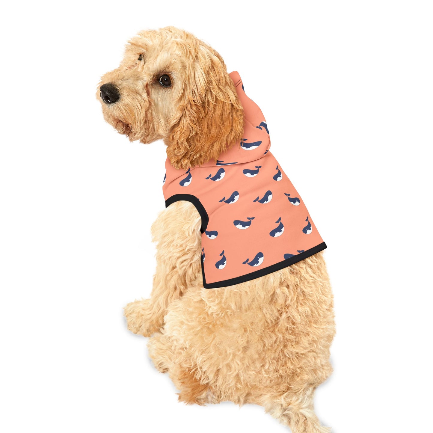 Whimsical Whales Pet Hoodie