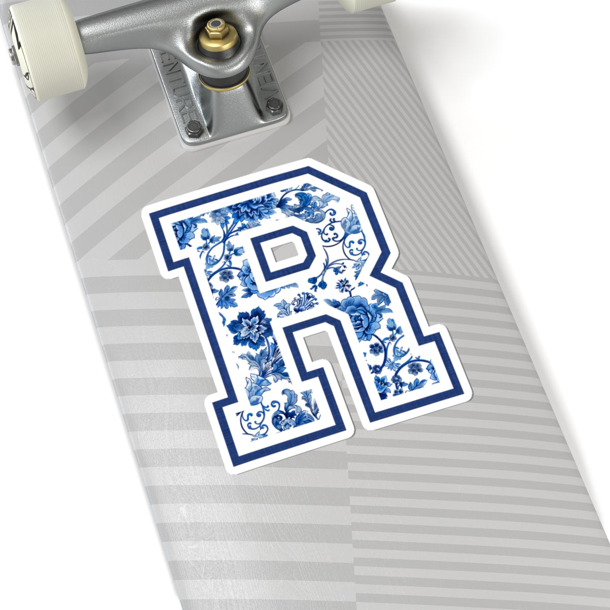 Chinoiserie Letter R Kiss Cut Sticker
