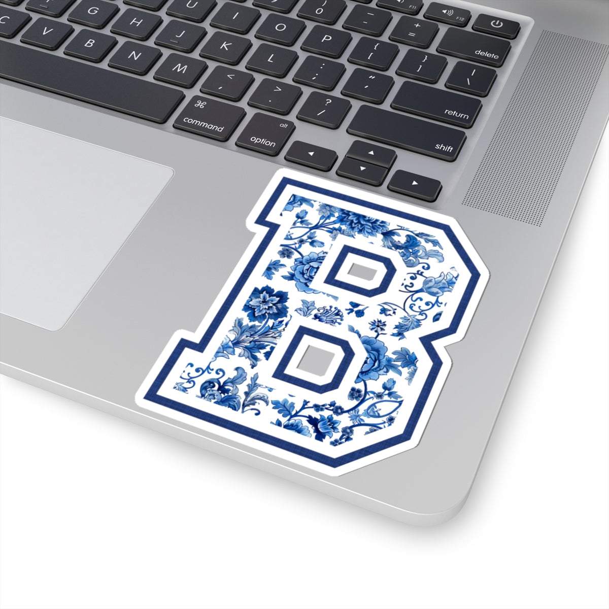 Chinoiserie Letter B Kiss Cut Sticker