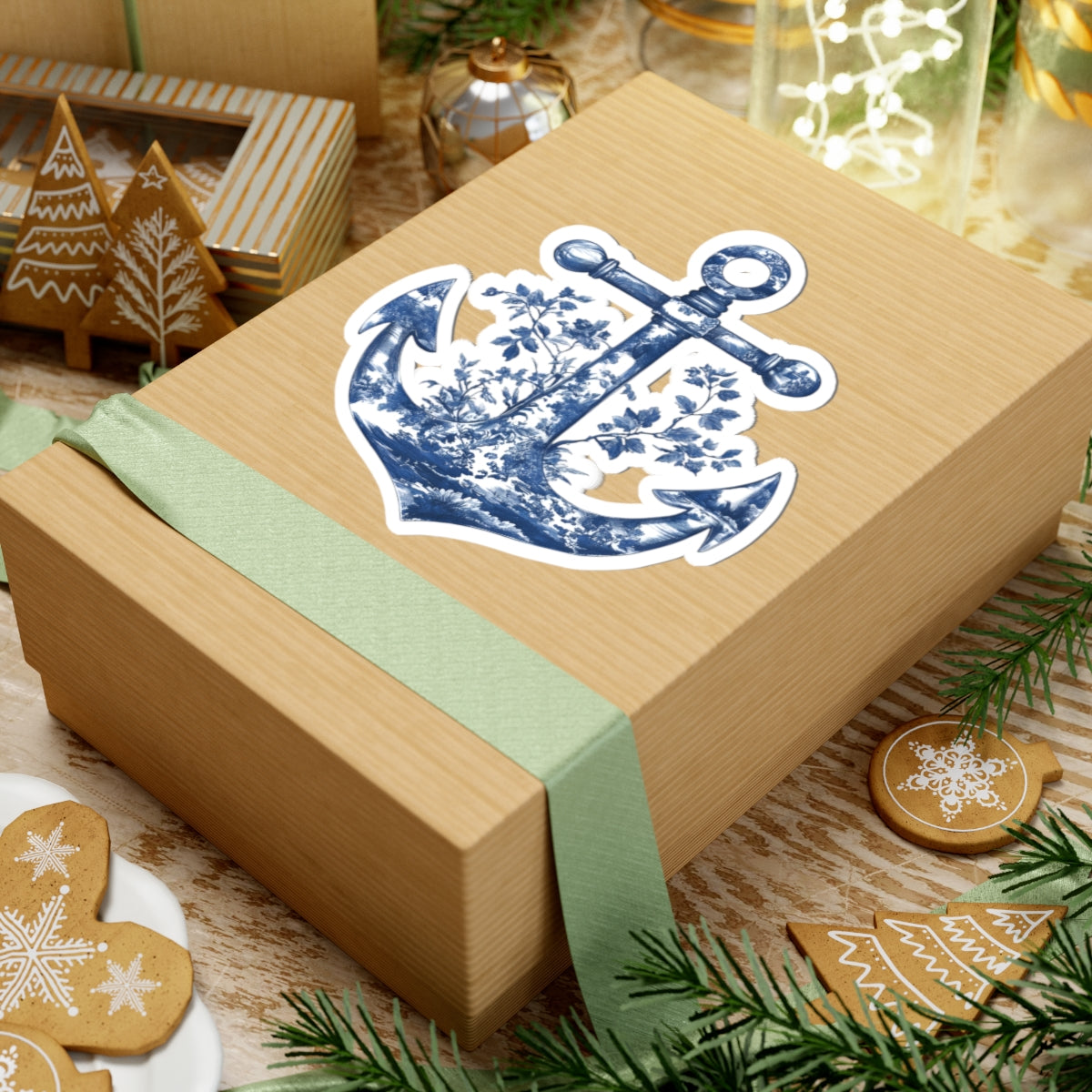 Nautical Anchor Kiss-Cut Stickers