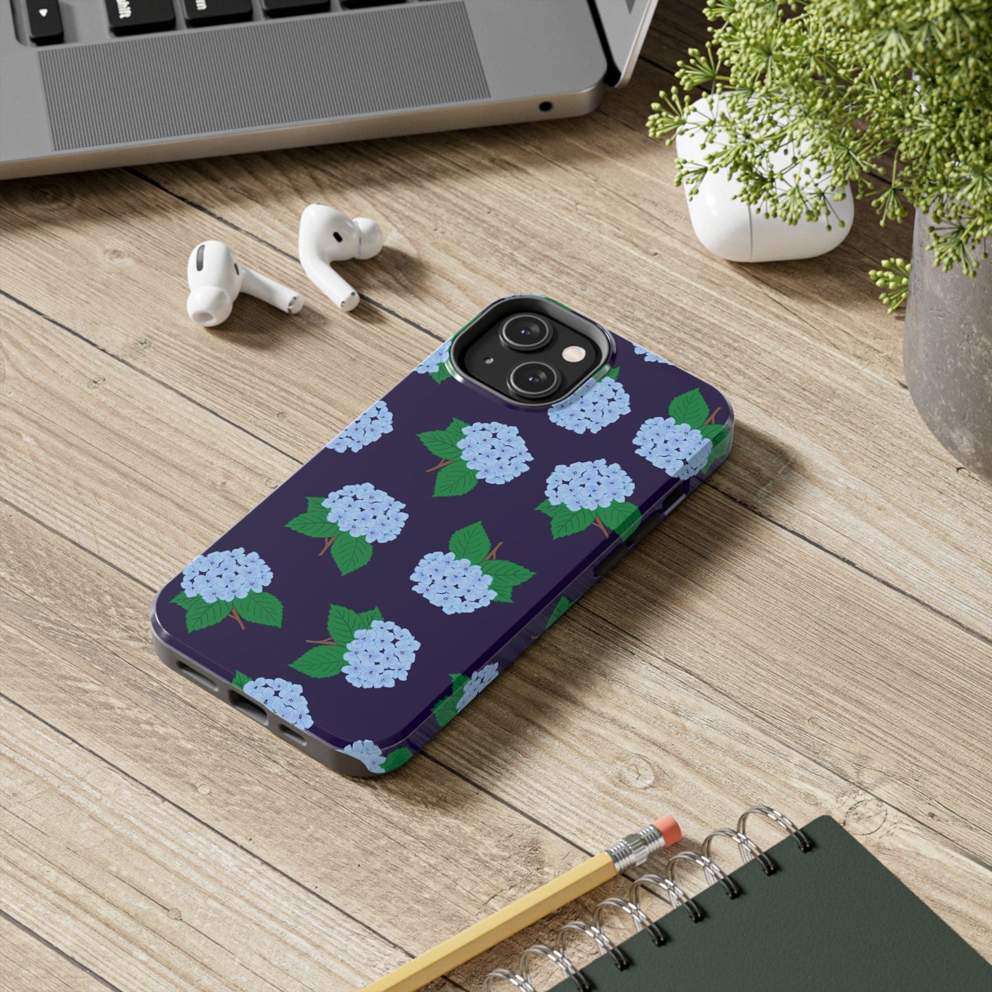 Hydrangea Tough Phone Case