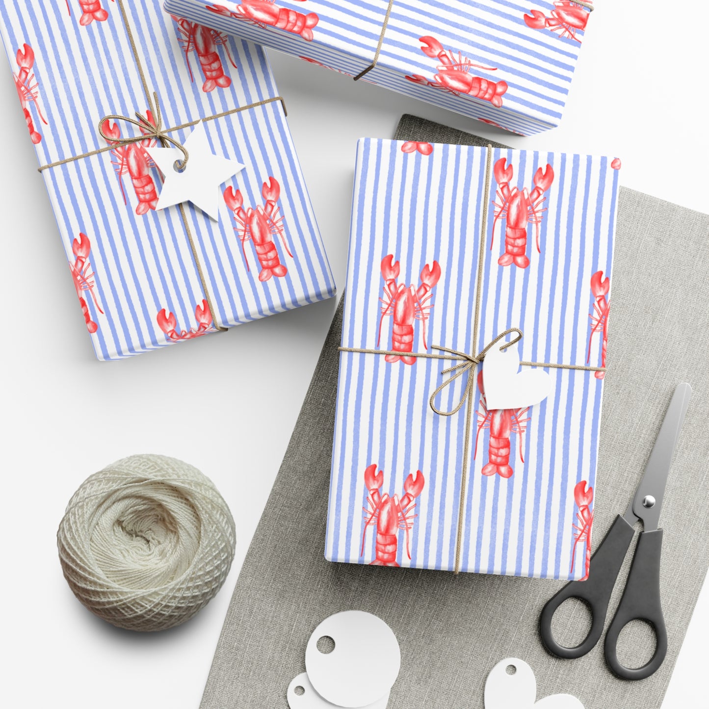 Lobster Print Gift Wrap