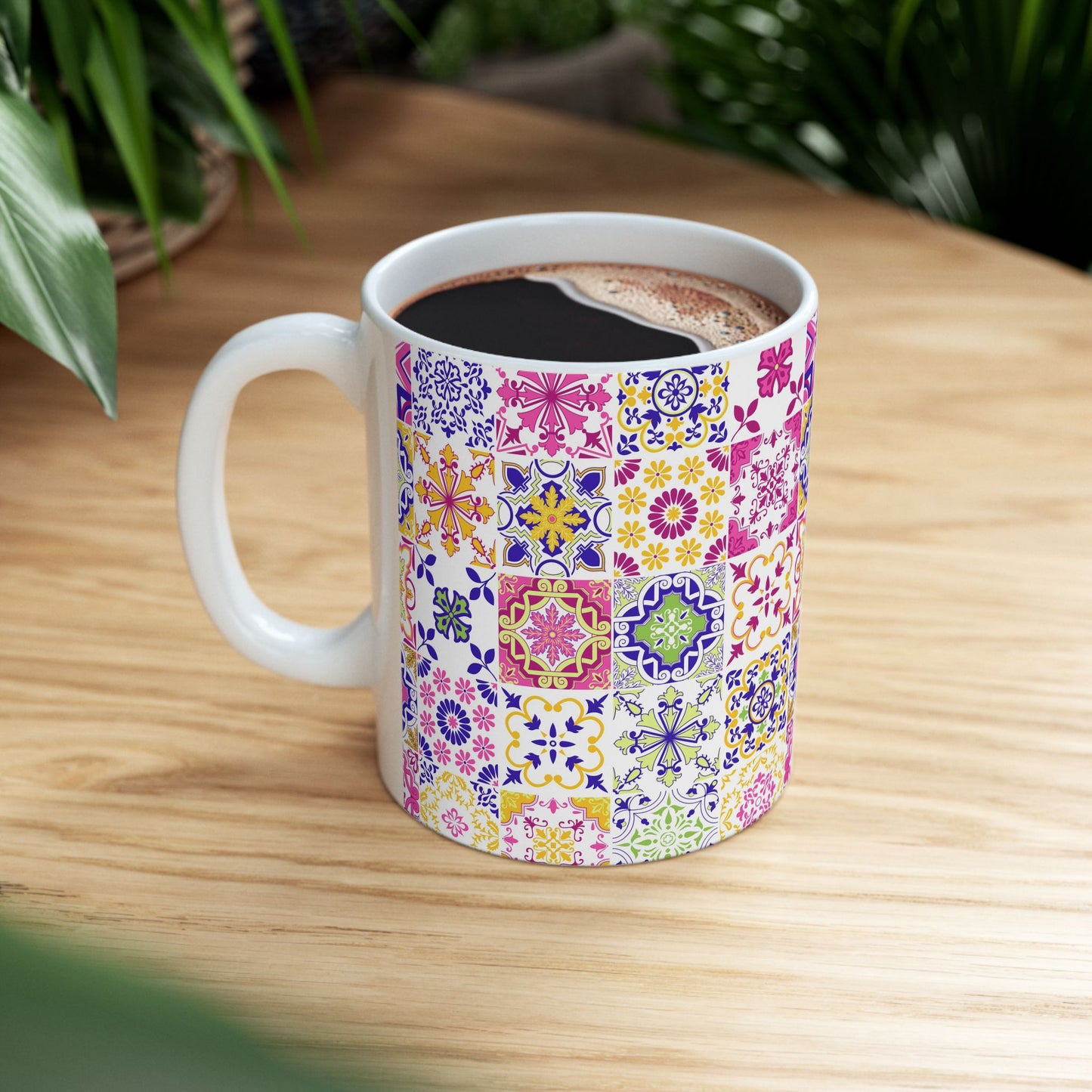 Tiled Ceramic Mug